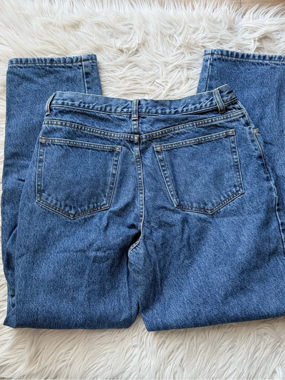 Vintage J.Crew Oarsman Jeans 34x32 Flannel Lined Unisex Plaid Denim